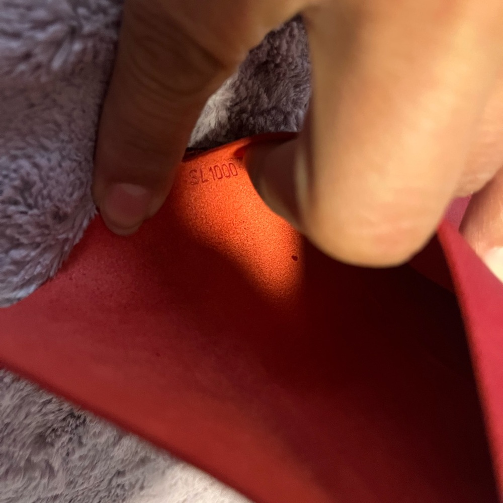Louis Vuitton Red Card Holder - Picture 8 of 8